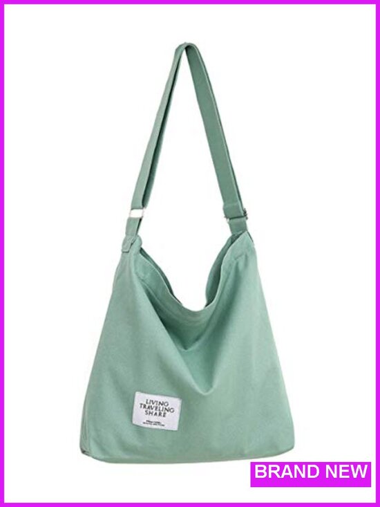 Handbags - Women's Retro Canvas Shoulder Bag Hobo Crossbody Tote